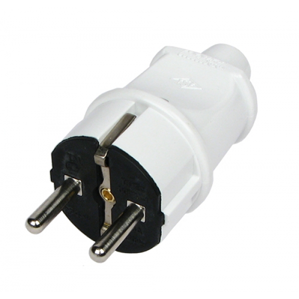 картинка Вилка с з/к прямая Makel (бел).(10002) от магазина Евродом