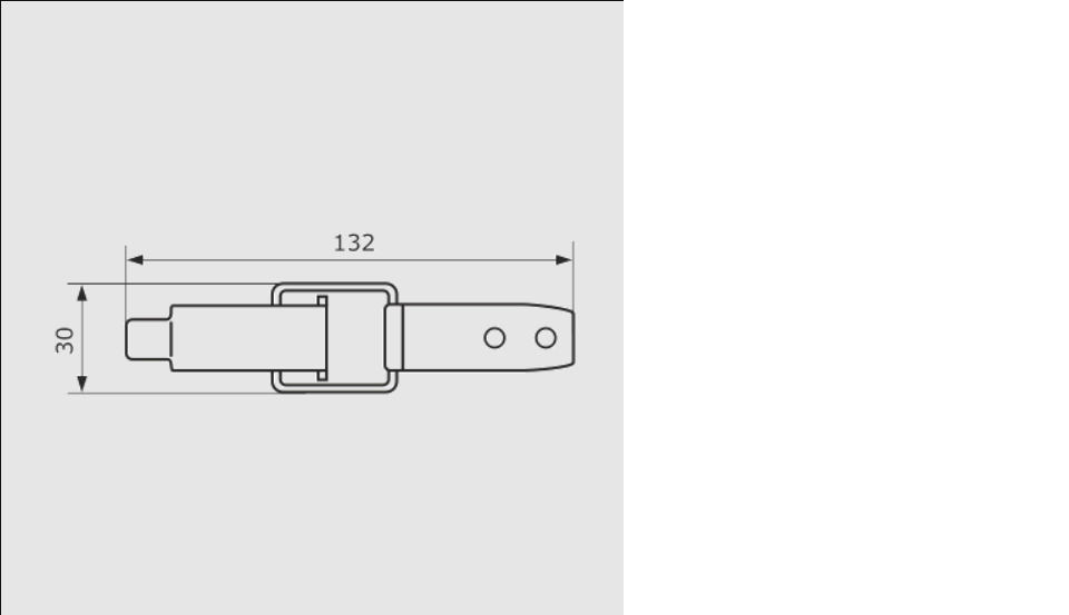 картинка Замок накидной хром Домарт от магазина Евродом