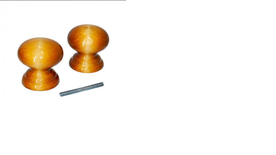 картинка Ручка-кнопка ЙО- гран. клен от магазина Евродом