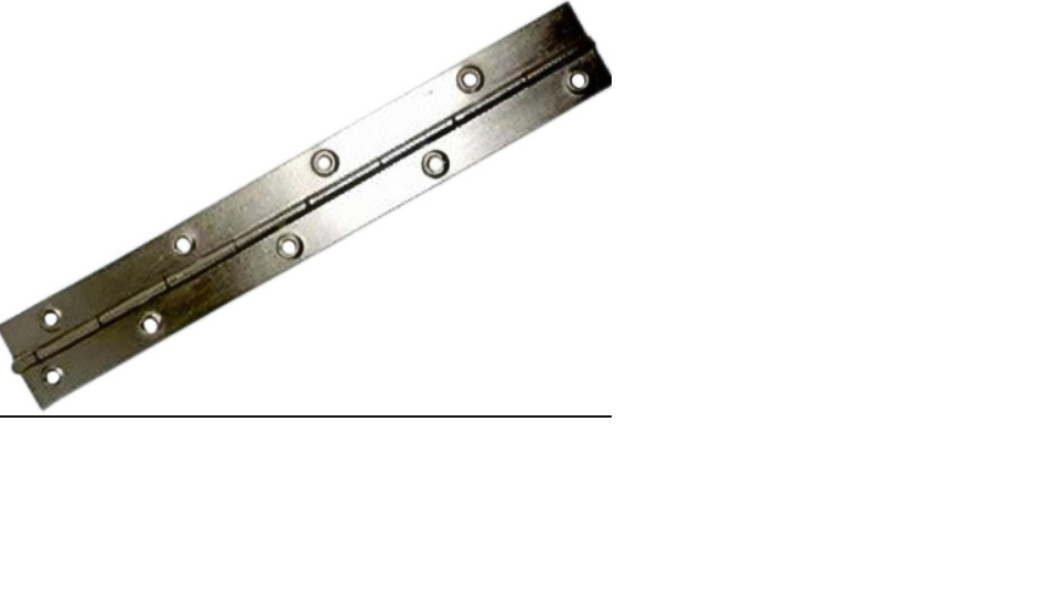 картинка Петля рояльная L500 цинк Кунгур от магазина Евродом