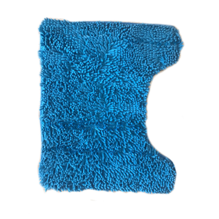 картинка Коврик для компакта Макароны латекс 50*60 голубой от магазина Евродом