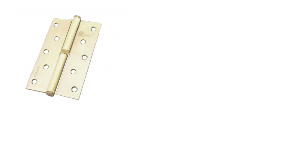 картинка Петля МСМ 5"*3"*2,5мм SВ золото мат. (правая) от магазина Евродом