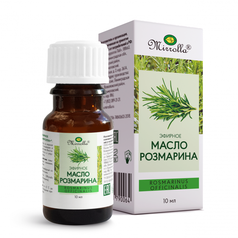 картинка Масло эфирное Розмарин 10 мл от магазина Евродом
