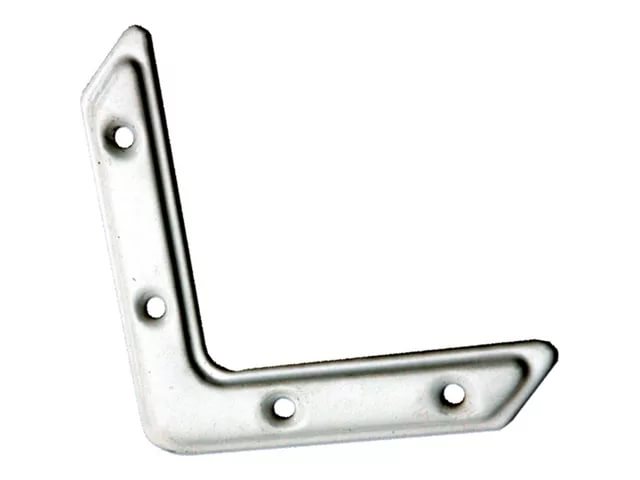 картинка Уголок оконный (75-1) анодир цинк белый от магазина Евродом