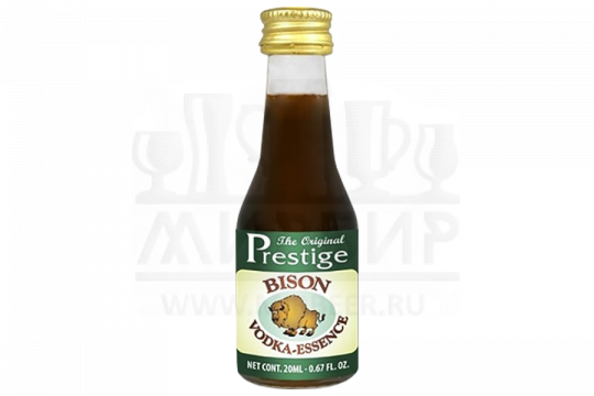 картинка Эссенция Водка Зубровка Prestige Bison Vodka 20 мл от магазина Евродом