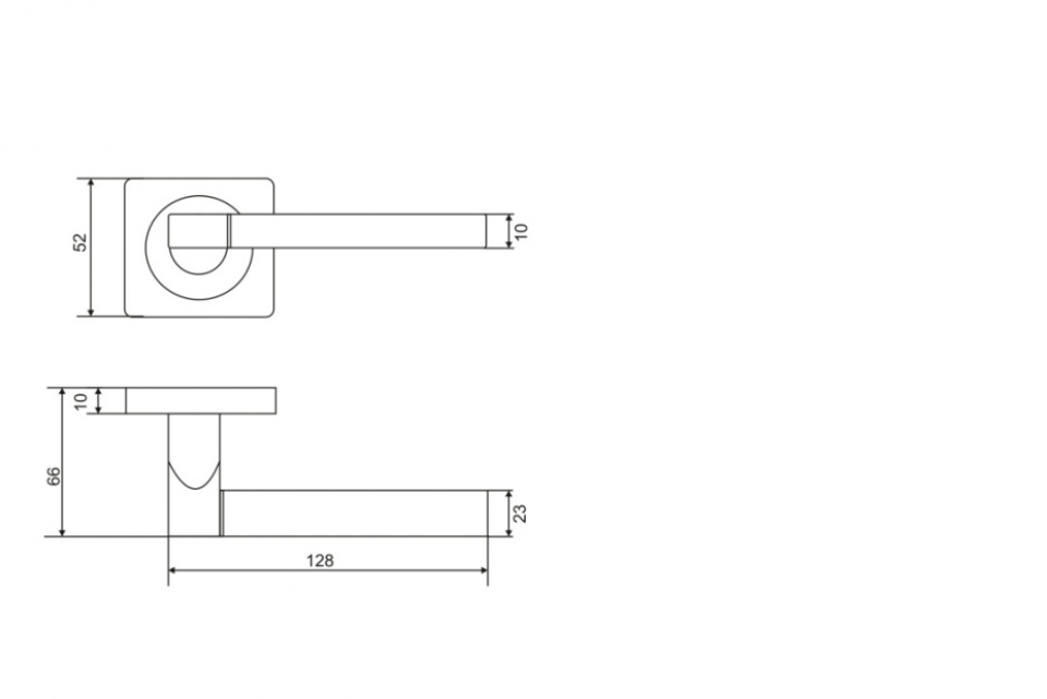 картинка Ручка на раздельном основании  VЕTTORE R06.178 AB  (Бронза) от магазина Евродом
