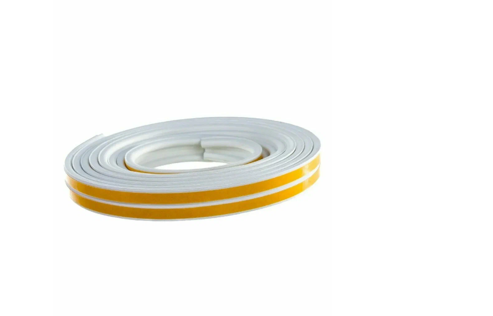 картинка Уплотнитель P-профиль белый КИМ-ТЕК одинарная полоска от магазина Евродом