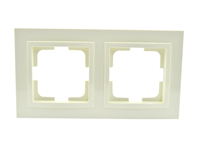 картинка Рамка Despina 2-м белый Mono Electric от магазина Евродом