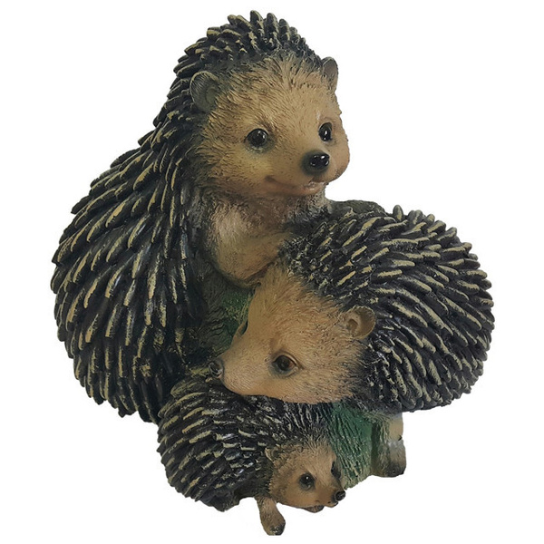 картинка Ежи 20х21 см садовая фигура от магазина Евродом