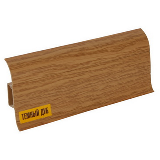 картинка Плинтус К55 2,2м "Идеал Классик" Дуб темный / 217 от магазина Евродом