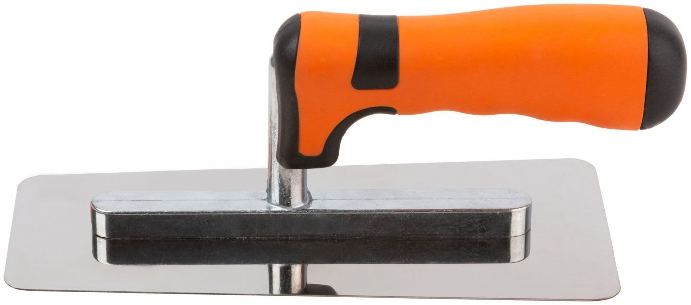 картинка Кельма "венецианская форма" нержавеющая, 200х80 мм, 2К ручка от магазина Евродом