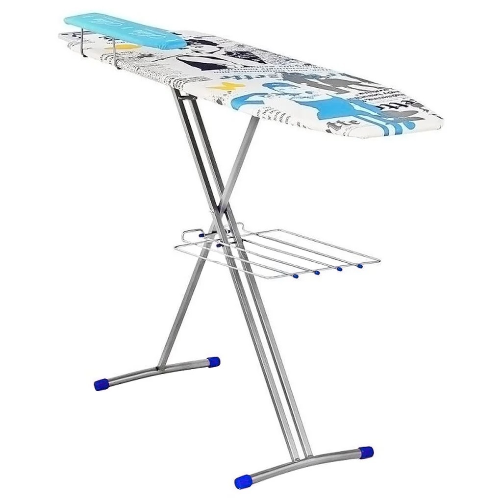 картинка Доска гладильная 122,5х38 см, Nika H7, подставка для утюга от магазина Евродом