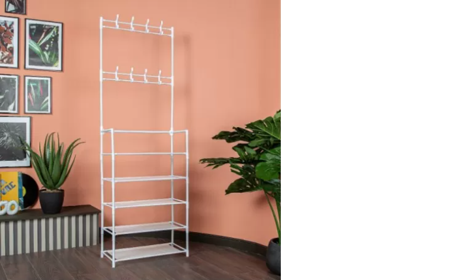 картинка Вешалка HELEX напольная для одежды W-10 от магазина Евродом