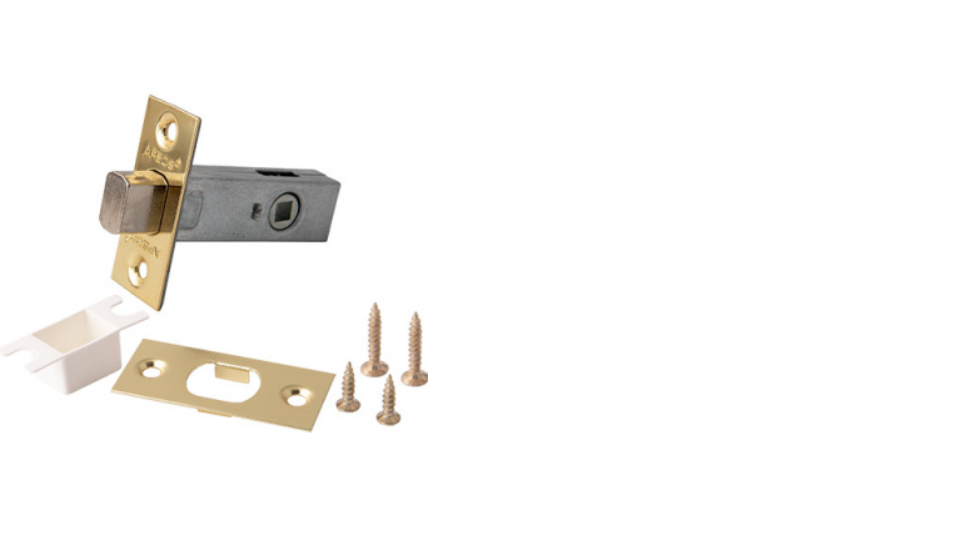 картинка Задвижка дверная Apecs L-0126-G от магазина Евродом