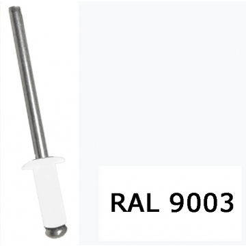 картинка Заклепки RAL9003 4,0х10  от магазина Евродом