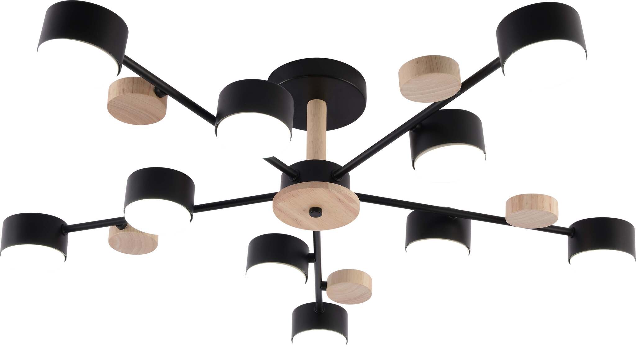 картинка 3758-10 GX BK+WOOD (1) Люстра RL от магазина Евродом