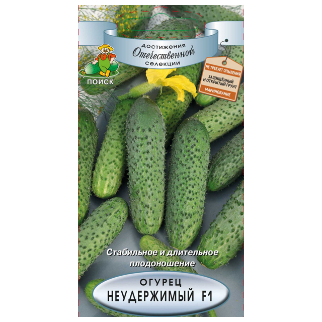 картинка Огурец Неудержимый F1 12шт П семена от магазина Евродом