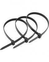 картинка Хомуты ЗУБР нейлоновые черные 7,6x350мм, 50шт от магазина Евродом