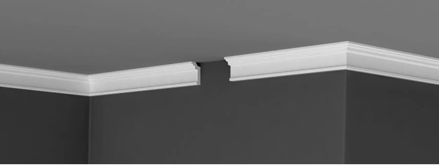 картинка Плинтус потолочный 20/35 П13 Де-Багет (175) 2м от магазина Евродом