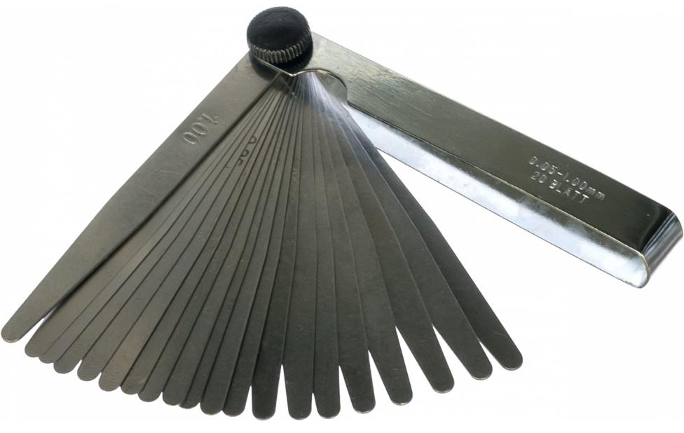 картинка Щупы измерительные 20 шт. 0,05-1,00 мм от магазина Евродом