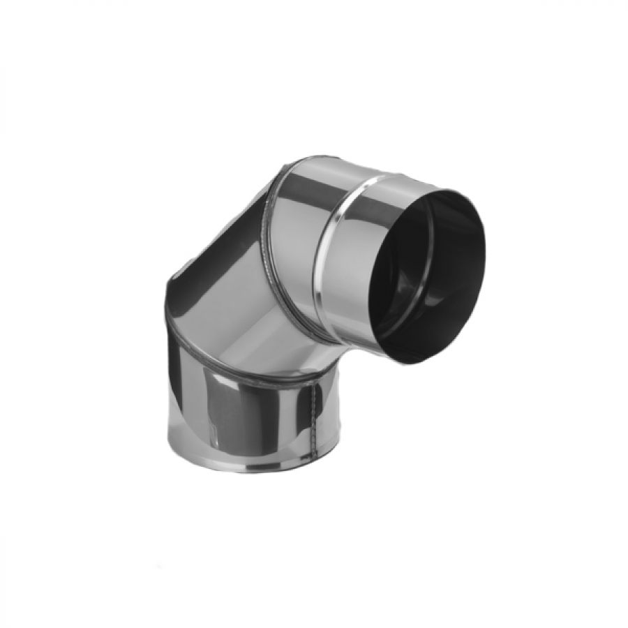 картинка Колено 90гр Ф115 (439/0,8мм) (Феррум) от магазина Евродом