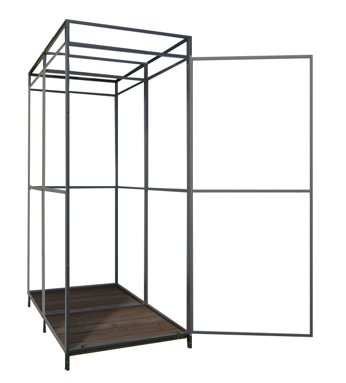 картинка Каркас дачного душа "Агросфера" с тамбуром от магазина Евродом