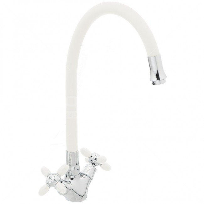 картинка Смеситель FRUD кухня R44127-7  белый  от магазина Евродом