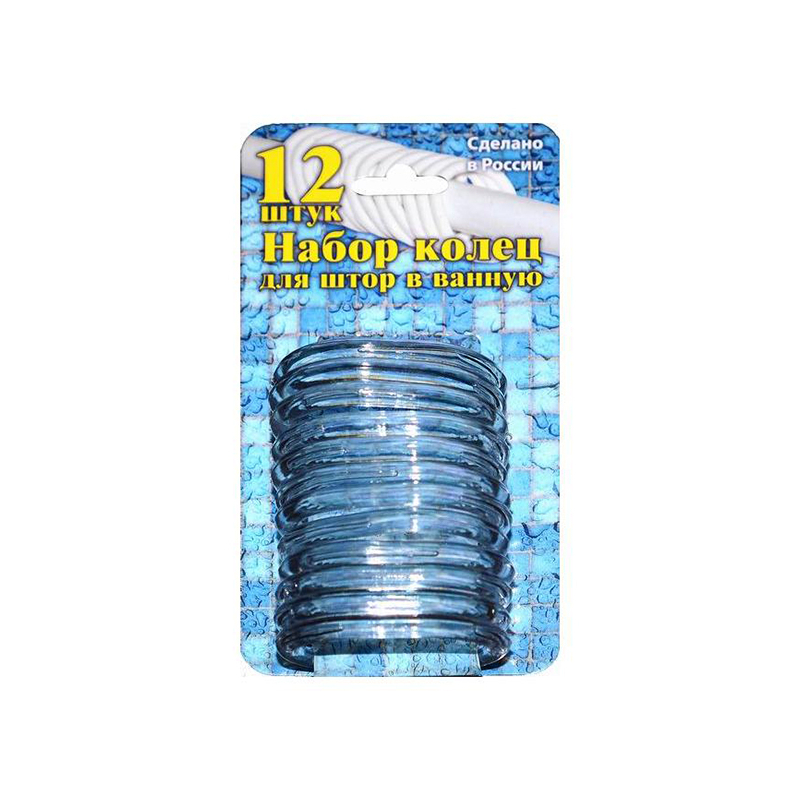 картинка Комплект колец прозрачный (в упак 12шт) от магазина Евродом