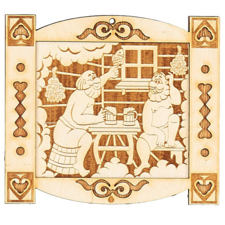 картинка Панно для бани П-5 от магазина Евродом