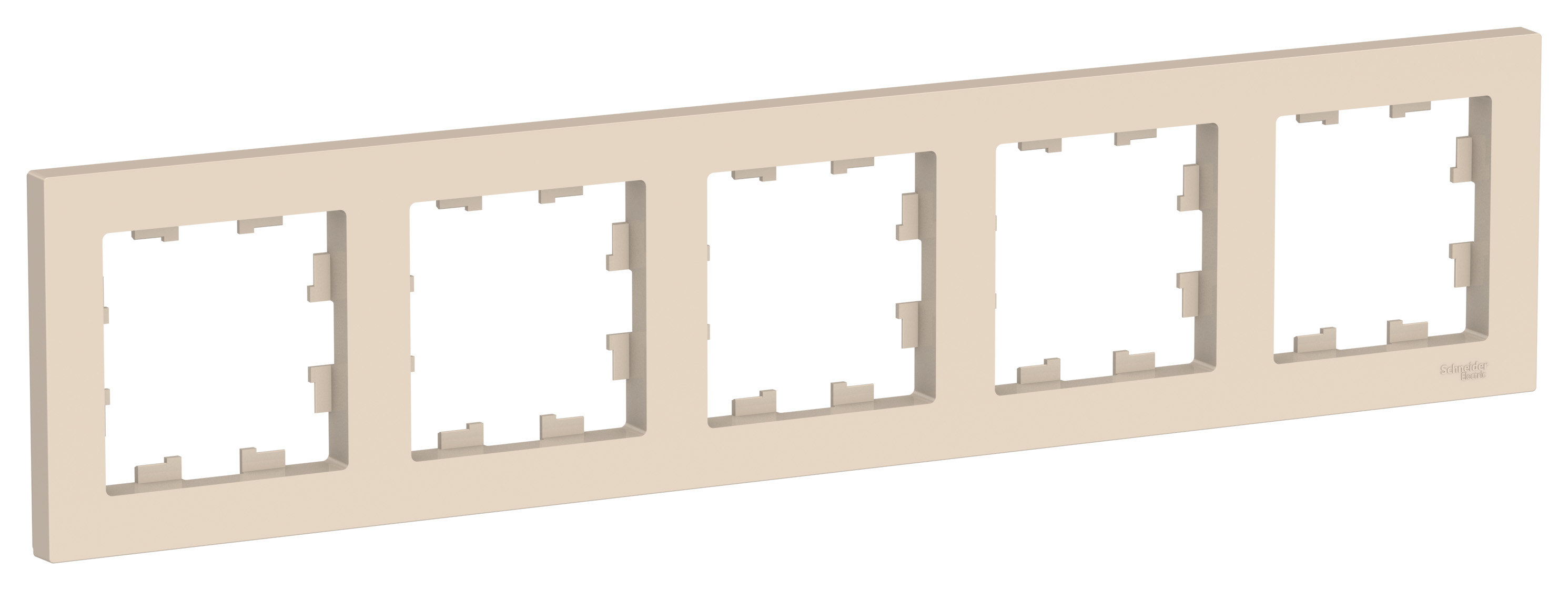 картинка Рамка Schneider-Electric AtlasDesign Бежевый 5-ая  от магазина Евродом