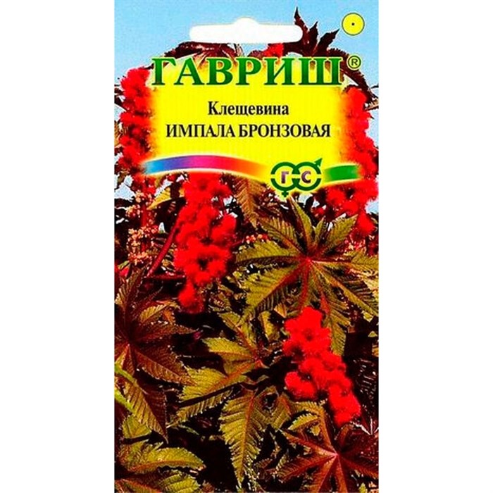 картинка Клещевина Импала бронзовая  5 шт. Г семена от магазина Евродом