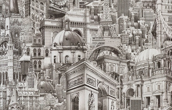 картинка Город-2 обои дуплекс 0,53*10м С16БР Брянск от магазина Евродом