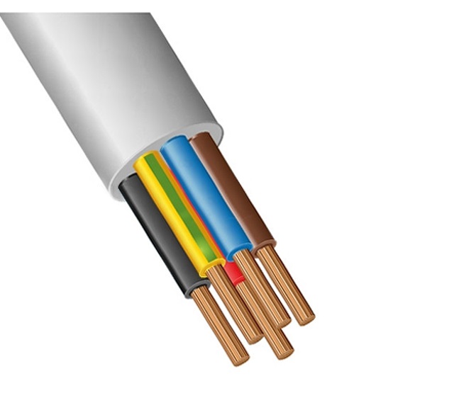 картинка Провод соединительный ПВС 5х0,75 мм кв. от магазина Евродом
