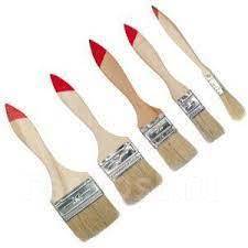 картинка Набор кистей флейцевых ОПТИМА (25мм, 38мм, 50мм) светл. щетина от магазина Евродом