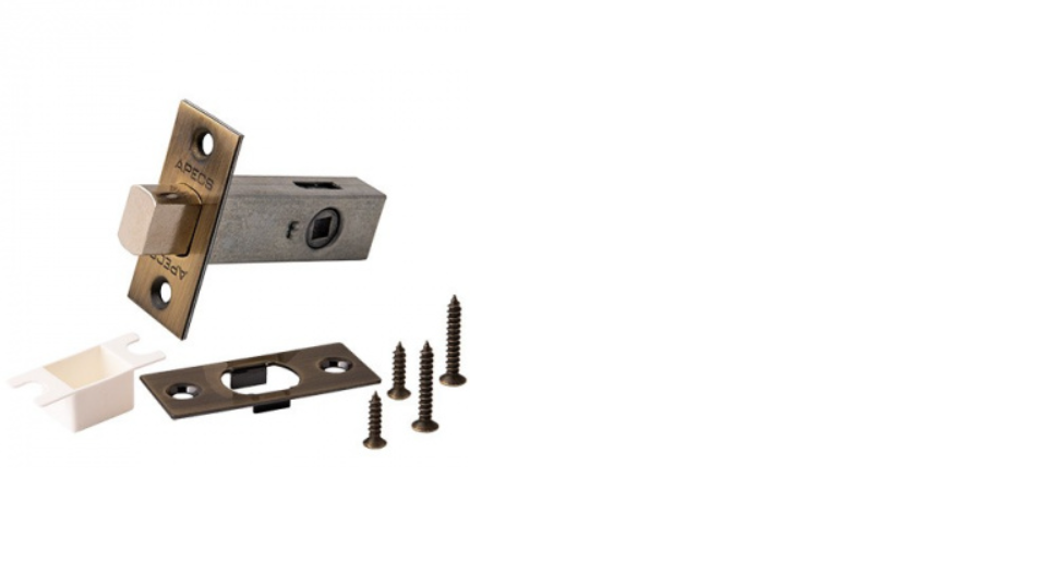 картинка Задвижка дверная Apecs L-0126-AВ от магазина Евродом