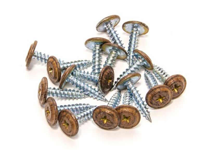 картинка Саморезы пресшайба острая 4,2*16 золотой дуб от магазина Евродом