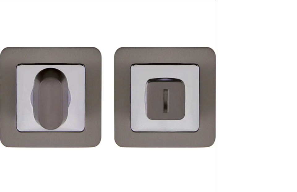 картинка Ручка поворотная BK6 QR GR/CP-23 графит/хром от магазина Евродом