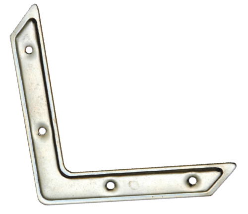 картинка Уголок оконный (100) цинк белый от магазина Евродом