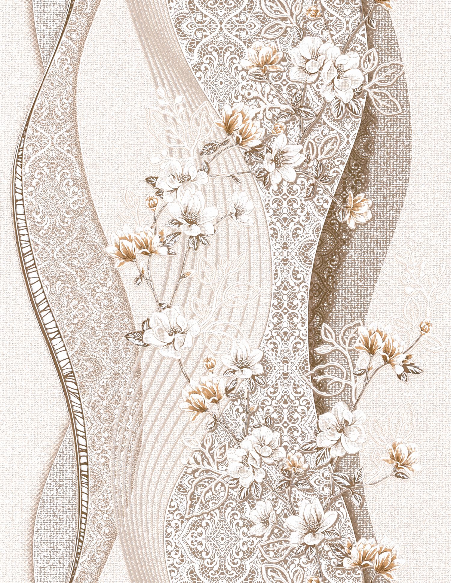 картинка Виола 1500-62 обои виниловые 0,53*10м VILIA от магазина Евродом