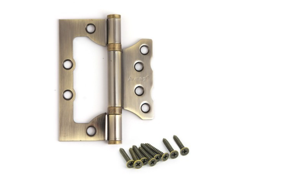 картинка Петля накладная Avers 100*75*2.5-B2-AB от магазина Евродом