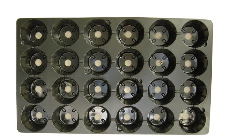 картинка Кассета для рассады 24 ячейки круг от магазина Евродом