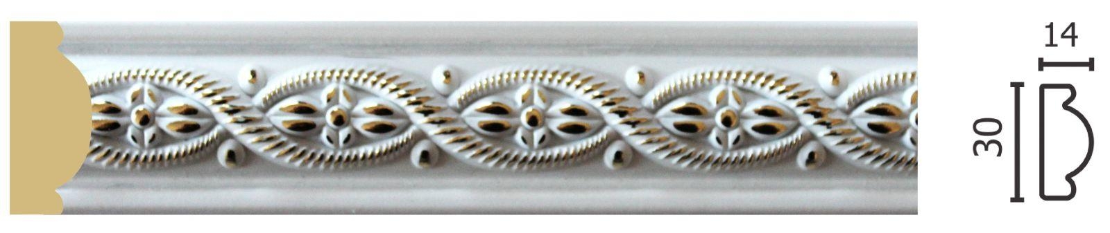 картинка Интерьерный багет 1М3-7 Vitart 2.4м от магазина Евродом