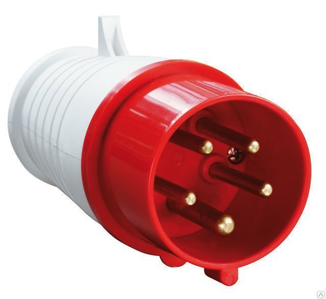 картинка Вилка 015 ЗР+РЕ+N 16А 380В IP44 ИЭК от магазина Евродом