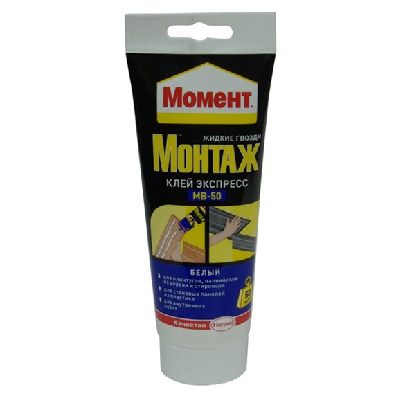 картинка Монтажный клей МОМЕНТ Монтаж 250г экспресс от магазина Евродом