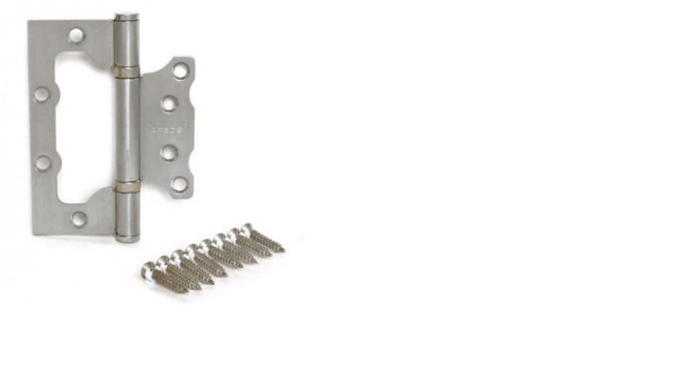 картинка Петля накладная 100*75*2,5-В2-Steel-S от магазина Евродом