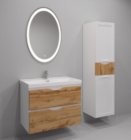 картинка Пенал-шкаф подвесной Ингрид 40 от магазина Евродом