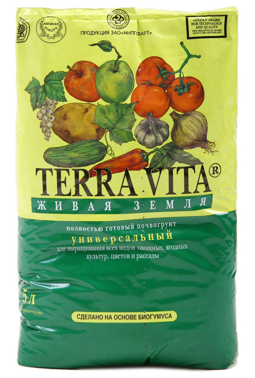 картинка Грунт универсальный  5л Живая земля от магазина Евродом