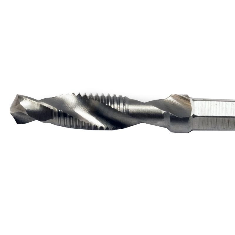 картинка Сверло-метчик М10х1,5мм, 26/59 мм комбинированное метрическое, быстрорежущая HSS сталь P6M5 от магазина Евродом