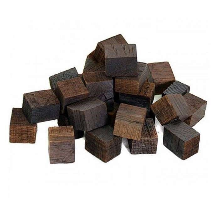 картинка Кубики дубовые большие (сильный обжиг) 80 гр от магазина Евродом