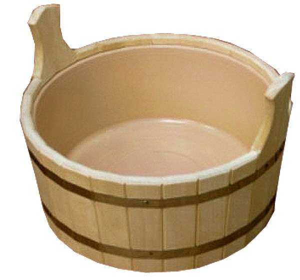 картинка Шайка двуручная 15 л с пластмассовой вставкой ШП-5 от магазина Евродом